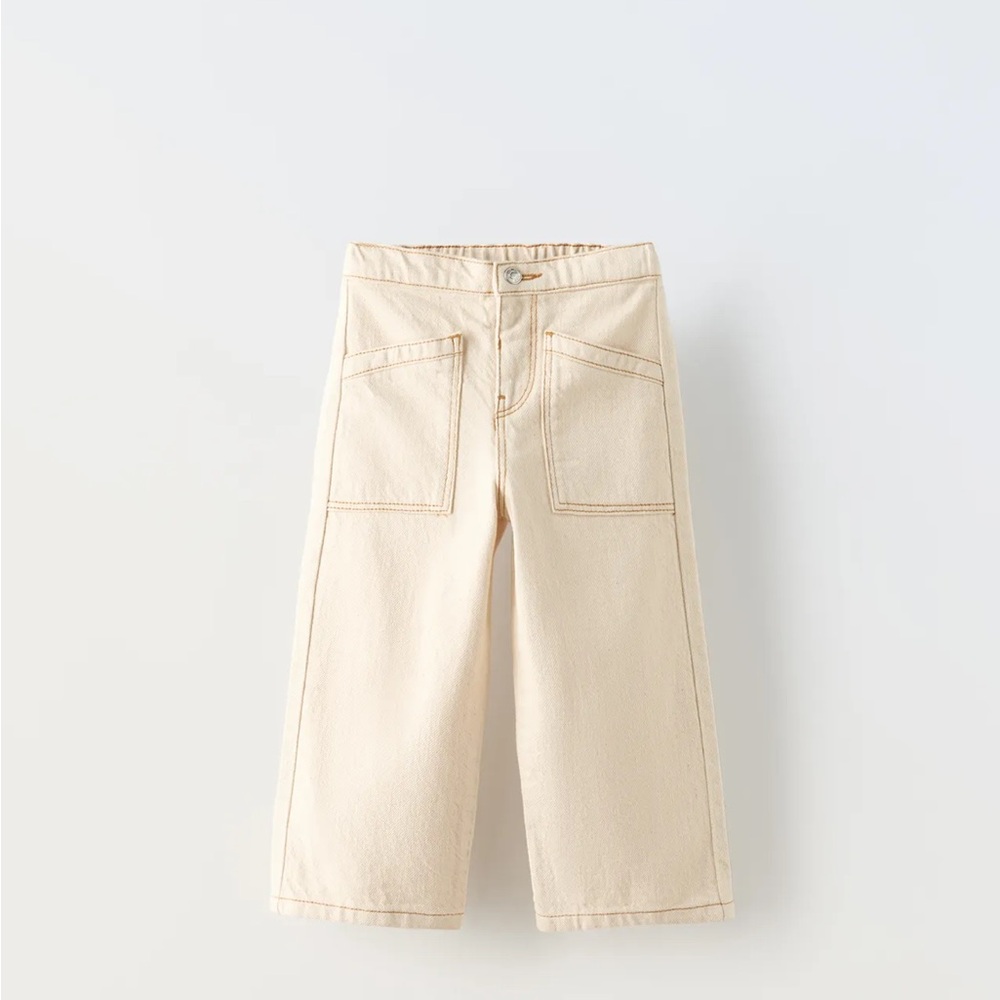 Zara Twill culotte pants size 2T